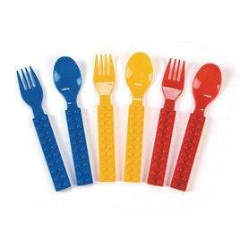 Block Party Fork and Spoon Set  1 Set  (16 pcs.)