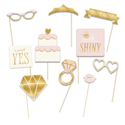 Bride To Be Photo Props Kit  1 ct. 