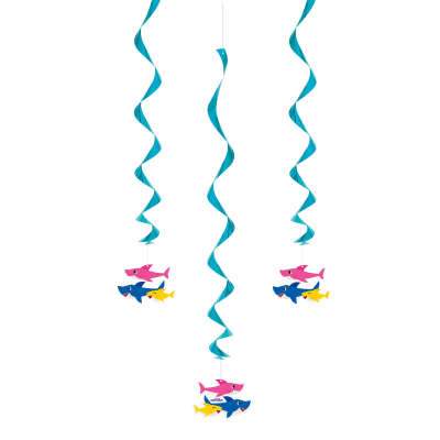 Baby Shark Hanging Swirls 26
