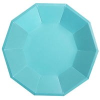 9 in. Blue Foil Dinner Plate 10 ct. 