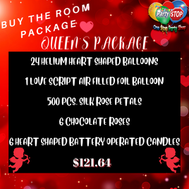 Queen's Valentine Room Package