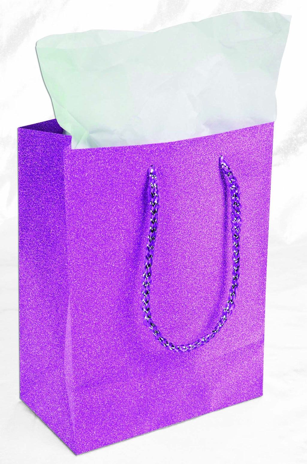 HOT PINK DIAMOND GIFT BAG  9" X 7" X 4"