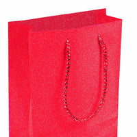 RED DIAMOND GIFT BAG  9" X 7" X 4"
