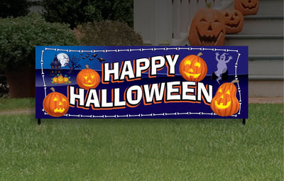 Halloween Lawn Banner