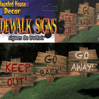Haunted House Sidewalk Sign Set