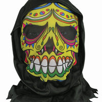 Day of the Dead Stocking Mask w/Hood