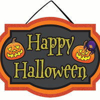 Mini "Happy Halloween" Sign