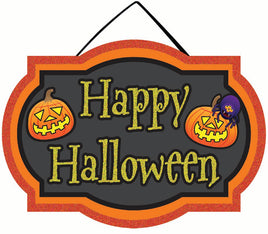 Mini "Happy Halloween" Sign