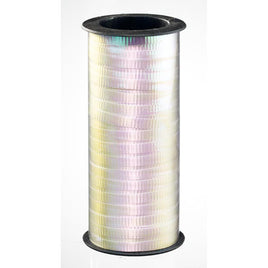 100 YD CURLING RIBBON White Irdescent