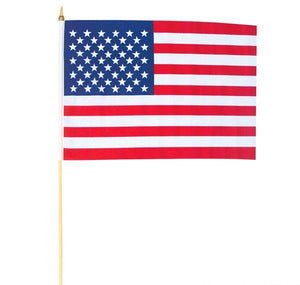 12" X 18" US Flag Polyester