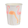 9 oz. Flamingo Paper Cups 8 ct. 