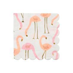 Flamingo Beverage Napkins 16 ct.