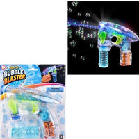 7" Transparent Light-Up Bubble Blaster