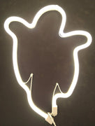 15" Neon Ghost Light
