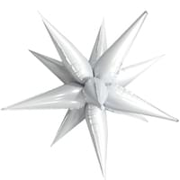 26" STARBURST Assorted Colors (Air-Filled)