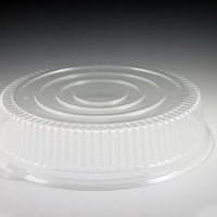 16" Round Tray Lid Clear