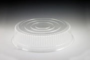 18" Round Tray Lid Clear