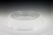 18" Round Tray Lid Clear
