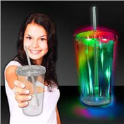 16oz. Light Up Lid Double Wall Cup