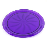 16" Swirl Tray Purple