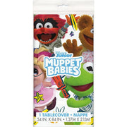 Disney Muppet Babies Rectangular Plastic Tablecover 54 in. X 84 in.  1 ct. 