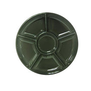 BLACK 12" Round 5 Sectional Tray   1 CT.