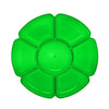 NEON GREEN 16" Round 7 Sectional Tray  1  CT.