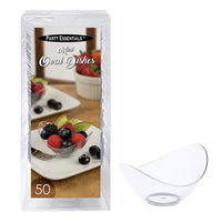Mini Oval Dishes - Clear 50 Ct.