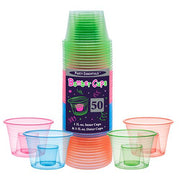 3 oz. Bomber Cups - Assorted Neons 50 Ct.
