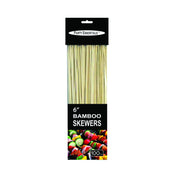 6" Bamboo Skewers - 100 Ct.