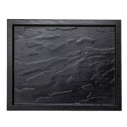 16.75" X 12.4" Rugged Slate Trays - Black   1 CT.