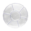 CLEAR 16" Round 7 Sectional Tray  1 CT.