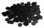 .8 OZ PAPER CONFETTI DOTS BLACK