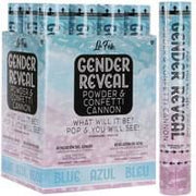 12" BLUE GENDER REVEAL CONFETTI AND POWDER CANNON