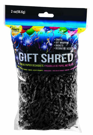 BLACK 2OZ PAPER SHRED