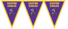 Custom School Spirit Pennant Banner