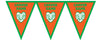 Custom School Spirit Pennant Banner