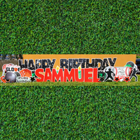 Baseball Happy Birthday - WEEKEND Yard Card Rental