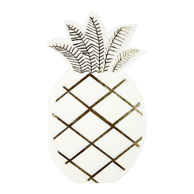 Pineapple Napkins  16 ct. 