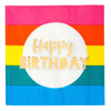 Birthday Brights Rainbow Happy Birthday Napkins  16 ct.