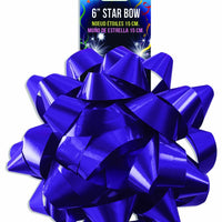 6" STAR BOW LACQUER PURPLE