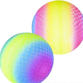 9" Rainbow Playground Ball