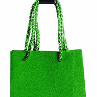 SMALL DIAMOND BAG 2 PACK GREEN  5.5" X 4" X 4"