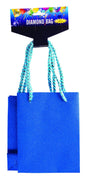 SMALL DIAMOND BAG 2 PACK ROYAL BLUE  5.5" X 4" X 4"