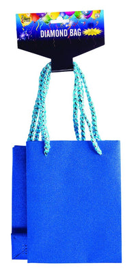 SMALL DIAMOND BAG 2 PACK ROYAL BLUE  5.5