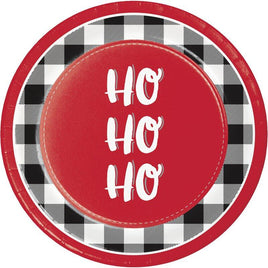 Santa Fun Paper Dinner Plates 8 ct. 