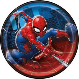 Spider-Man Round 7 Dessert Paper Plates  8ct.