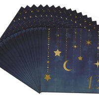 Starry Night 13 Beverage Napkins  16 ct.