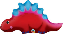 21" Cute and Colorful Stegosaurus Foil Balloon