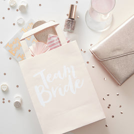Ginger Ray Team Bride  Party Bags With Handles  5 ct. 